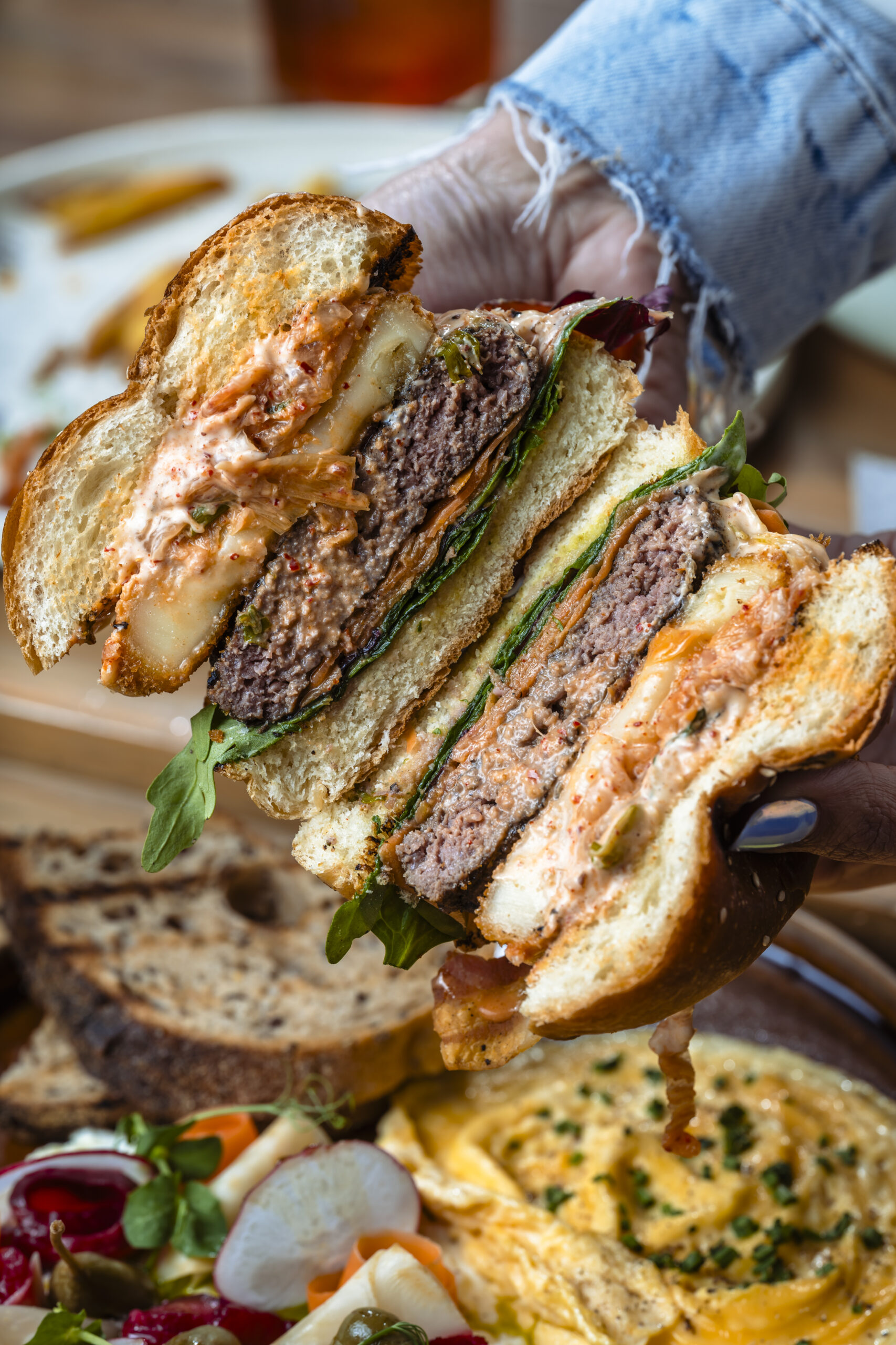 Kimcheese Burger